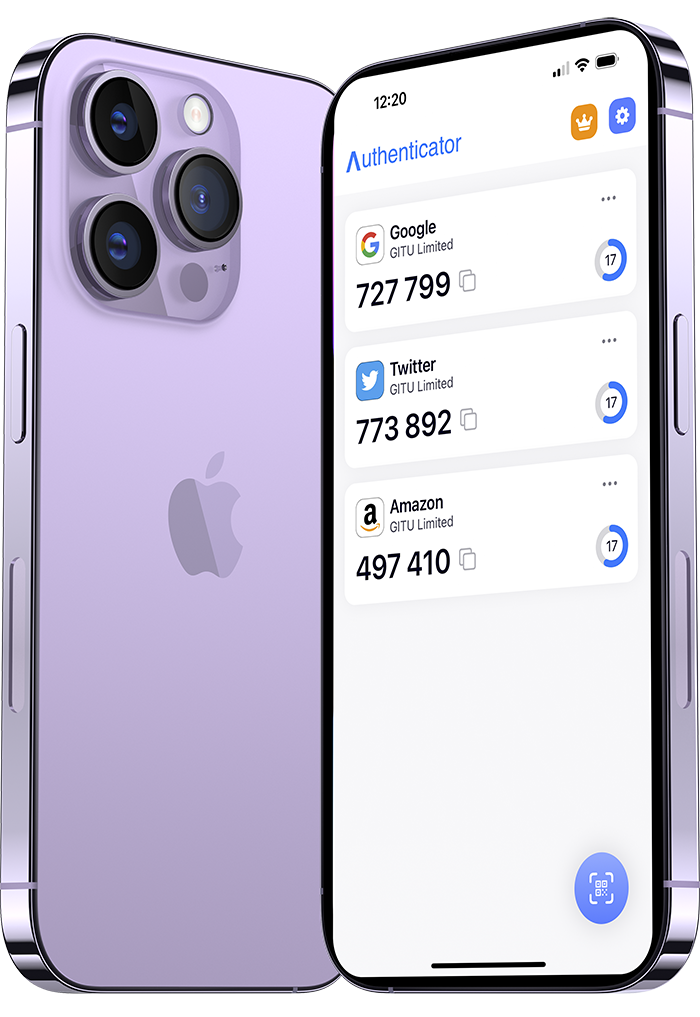 set default authenticator app iphone